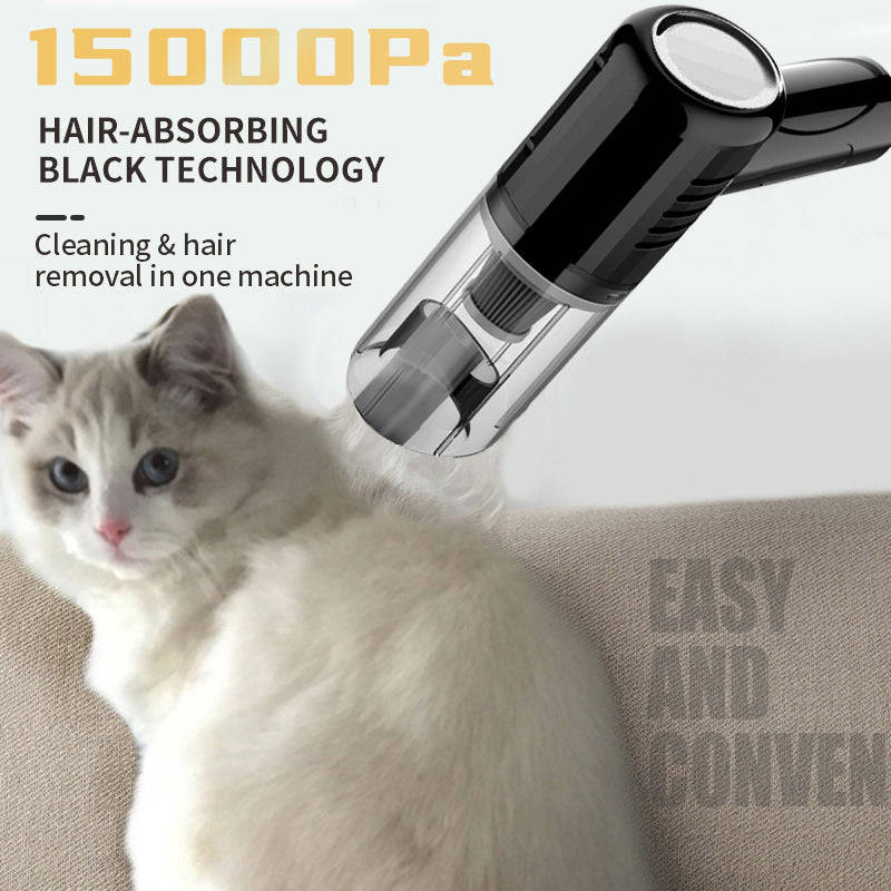 SRline Dual-use Handheld Vacuum Cleaner for Pet Hair Removal in Cars