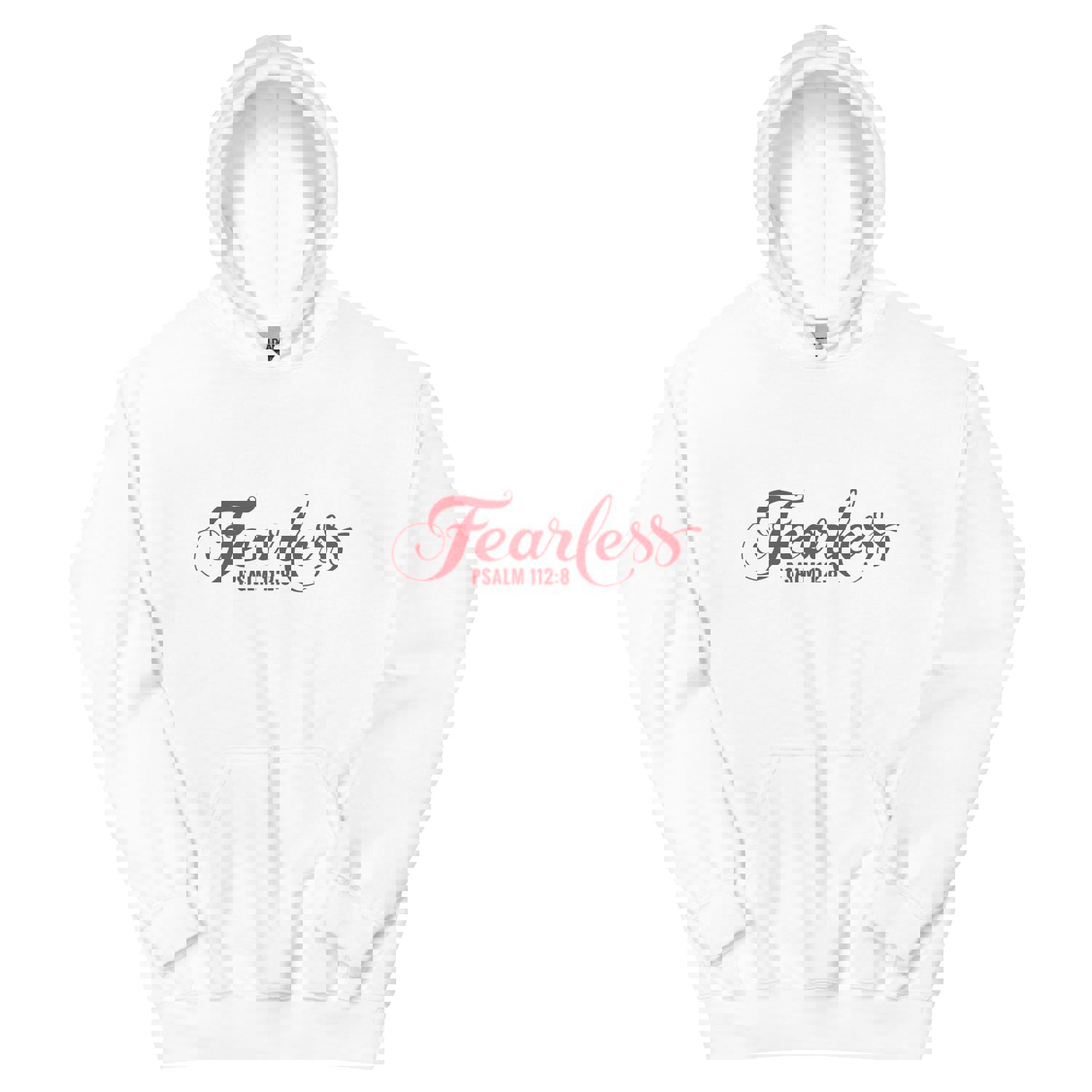F&H Christian Fearless Men's Hoodie - Soft, Stylish & Cozy