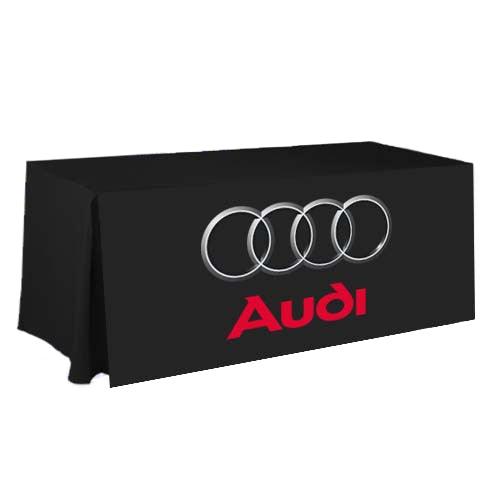 4 Custom Printed Fitted Table Cover - Front Panel Print