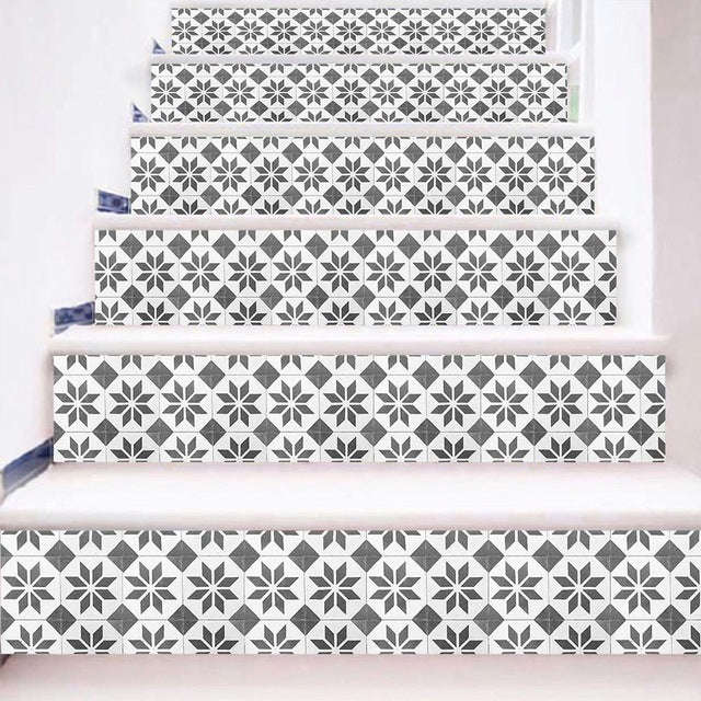 3D Simulation Stair Stickers Waterproof Wall Stickers DIY Home Decor