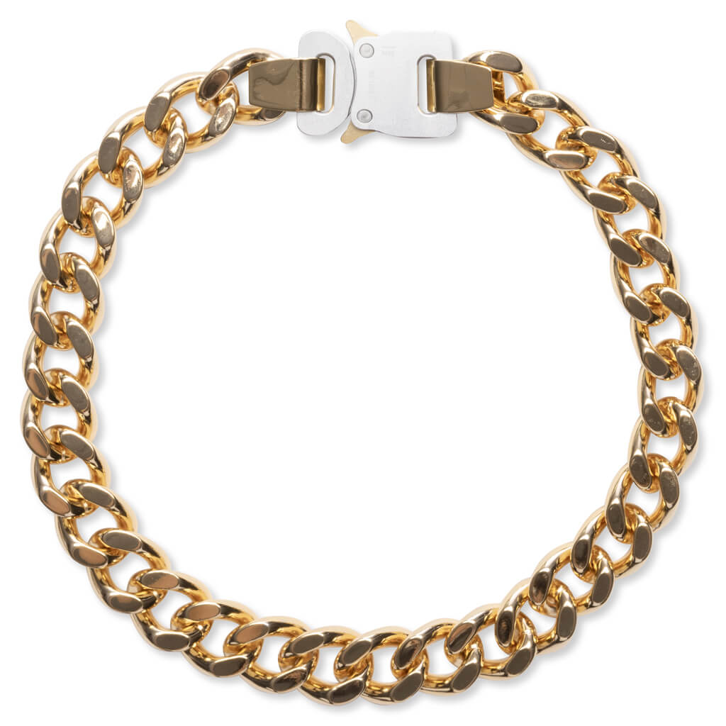 1017 Alyx 9SM Necklace with Buckle - Gold Shiny