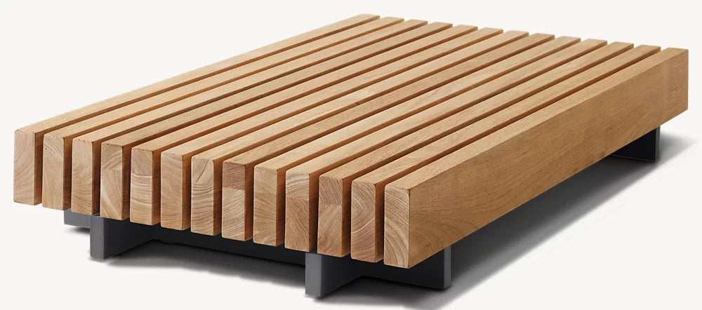 RH Caicos Rectangular Side Table
