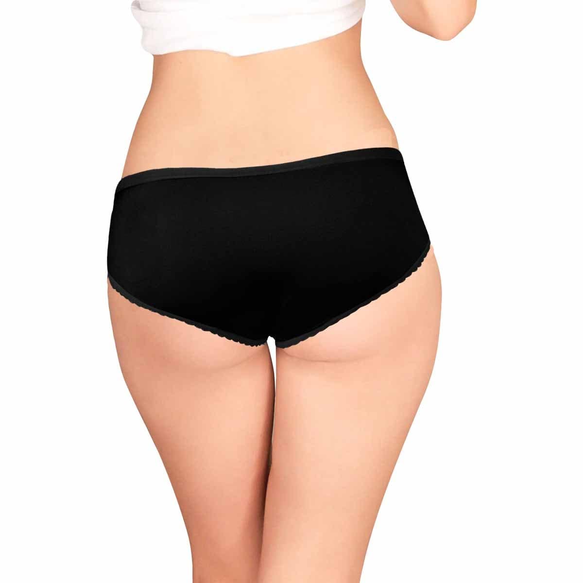 Custom Face Property Underwear for Ladies - Personalized High-Cut Briefs