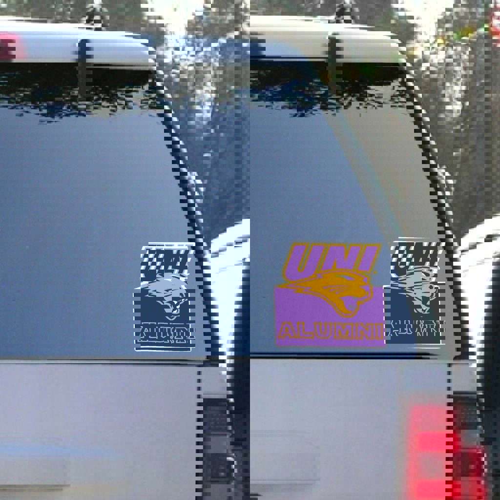 University of Northern Iowa Alumni Window Decal Set of 2