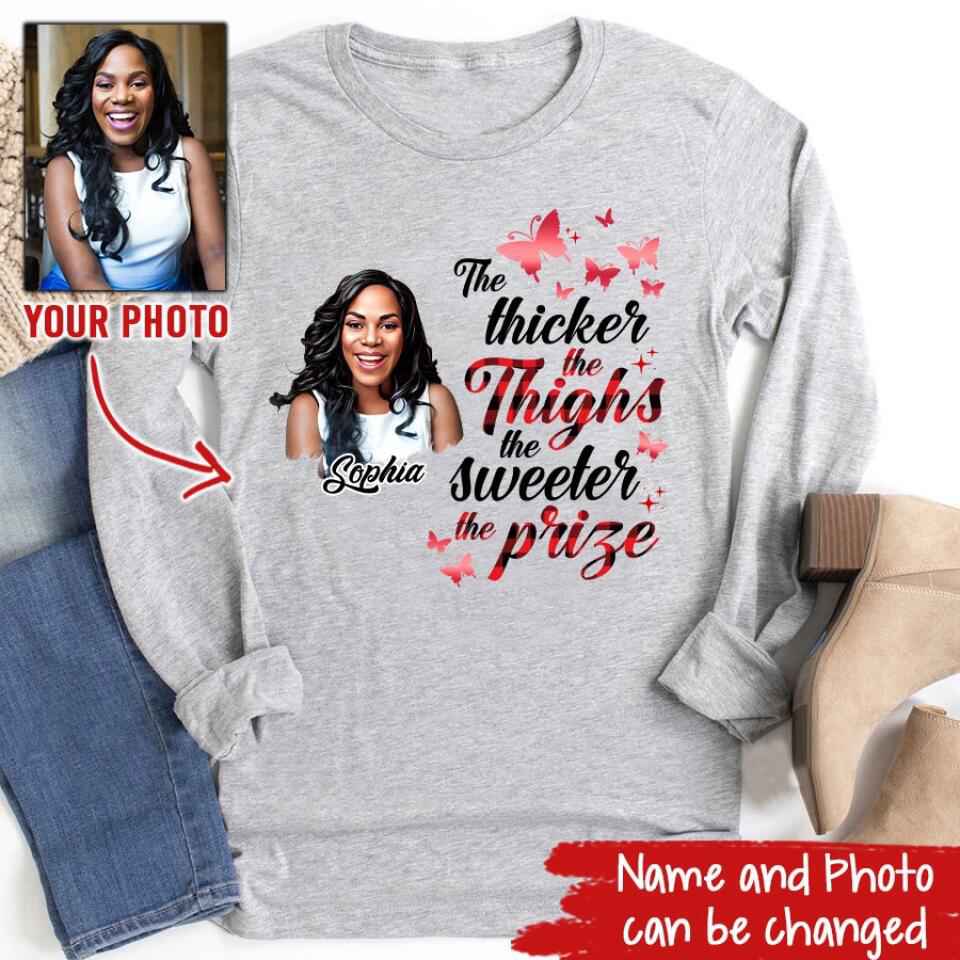 Custom Melanin T-Shirt - Black Queen Afro African Gift for Her