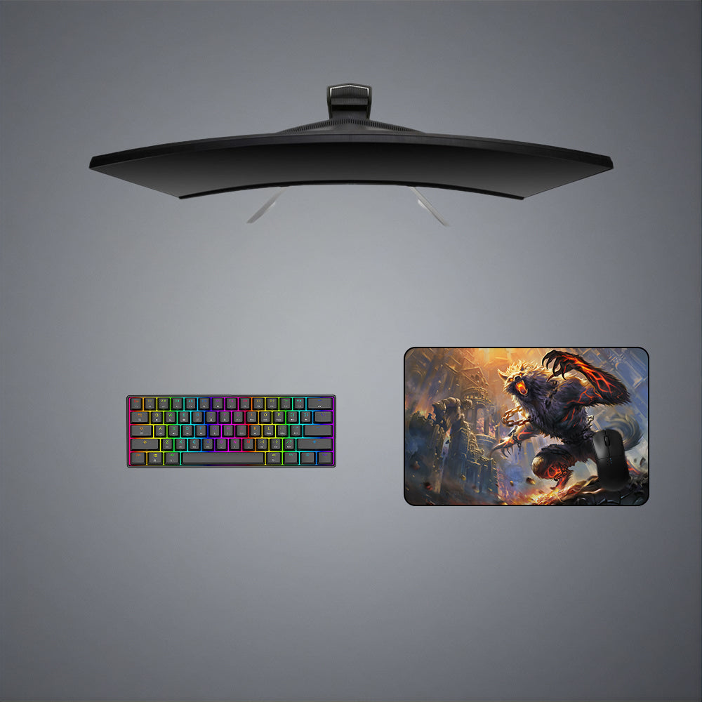 Fenrir Design M-XXL Size Gaming Mouse Pad, Computer Desk Mat