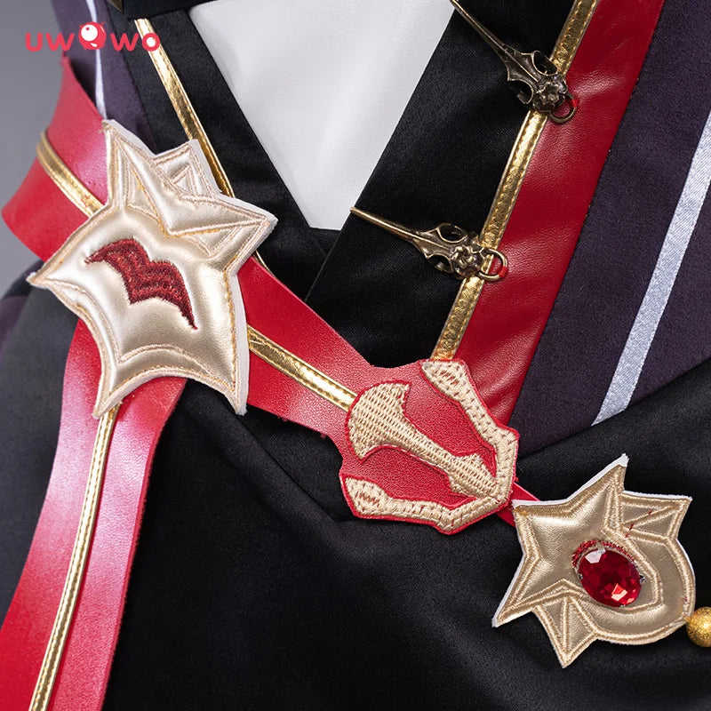 UWOWO Genshin Impact Rosaria Cosplay Costume Full Set for Halloween