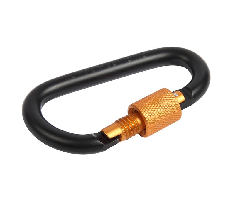 4Pcs Alloy Aluminum Carabiner Travel Kit for Mountaineering and Survival Gear