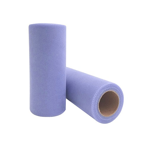 15cm White Organza Roll Tulle Fabric for DIY Tutu Skirt and Party Decor