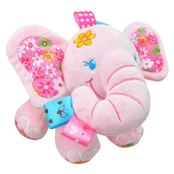 Cute Plush Lullaby Musical Elephant Toy for Baby