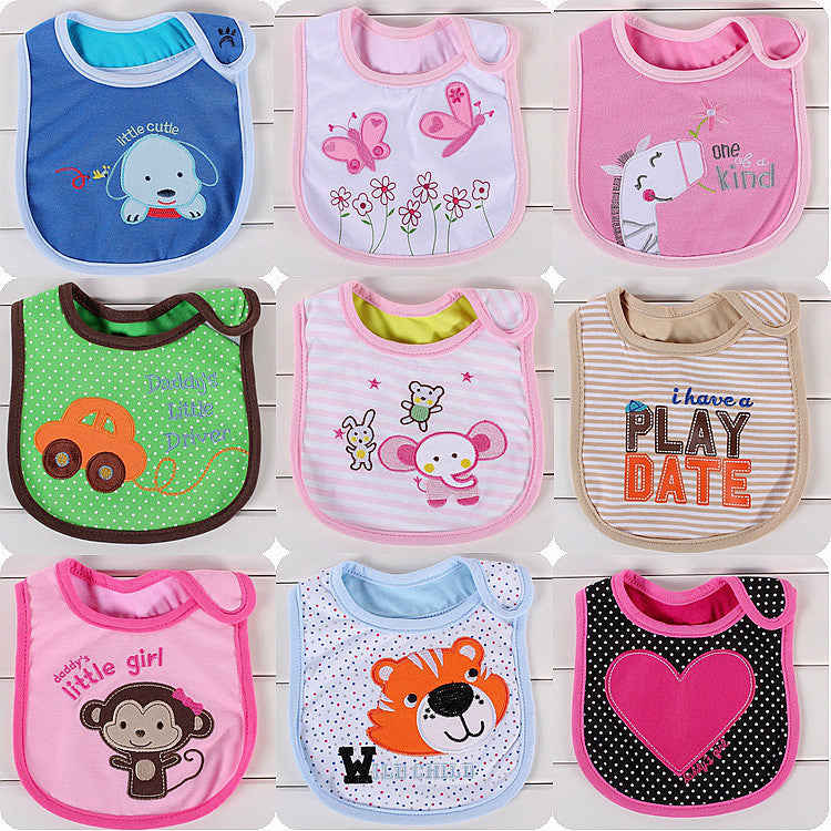 Newborn Baby Bibs - Waterproof Bandana Bibs for Boys and Girls