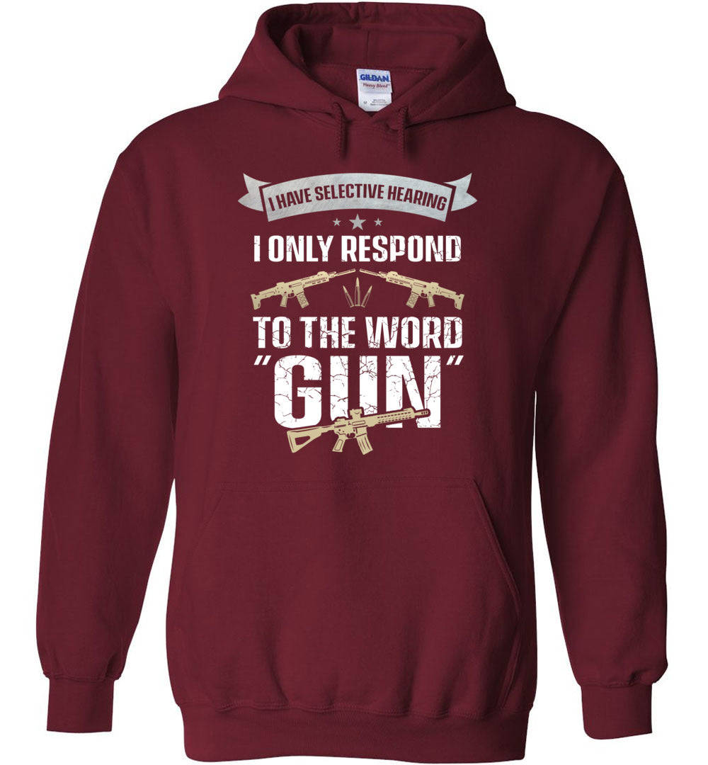 I Have Selective Hearing... Mens Hoodie