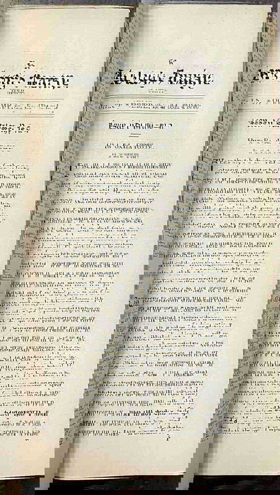 ASTROLOGERS MAGAZINE - Vol. I, 1890-91 ALAN LEO - Entire FIRST YEAR of Journals