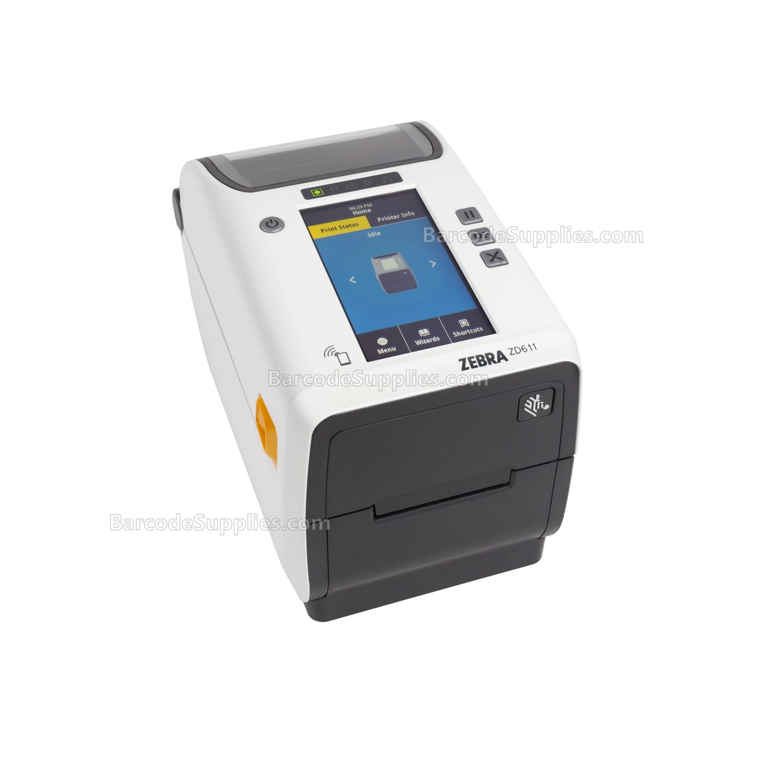 Zebra ZD611 Thermal Transfer Printer (74M) with Color Touch LCD - 300 dpi, USB, Ethernet, Wireless