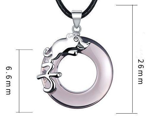 Zodiac Luminous Necklace - Ox Peace Buckle Pendant for Men and Women