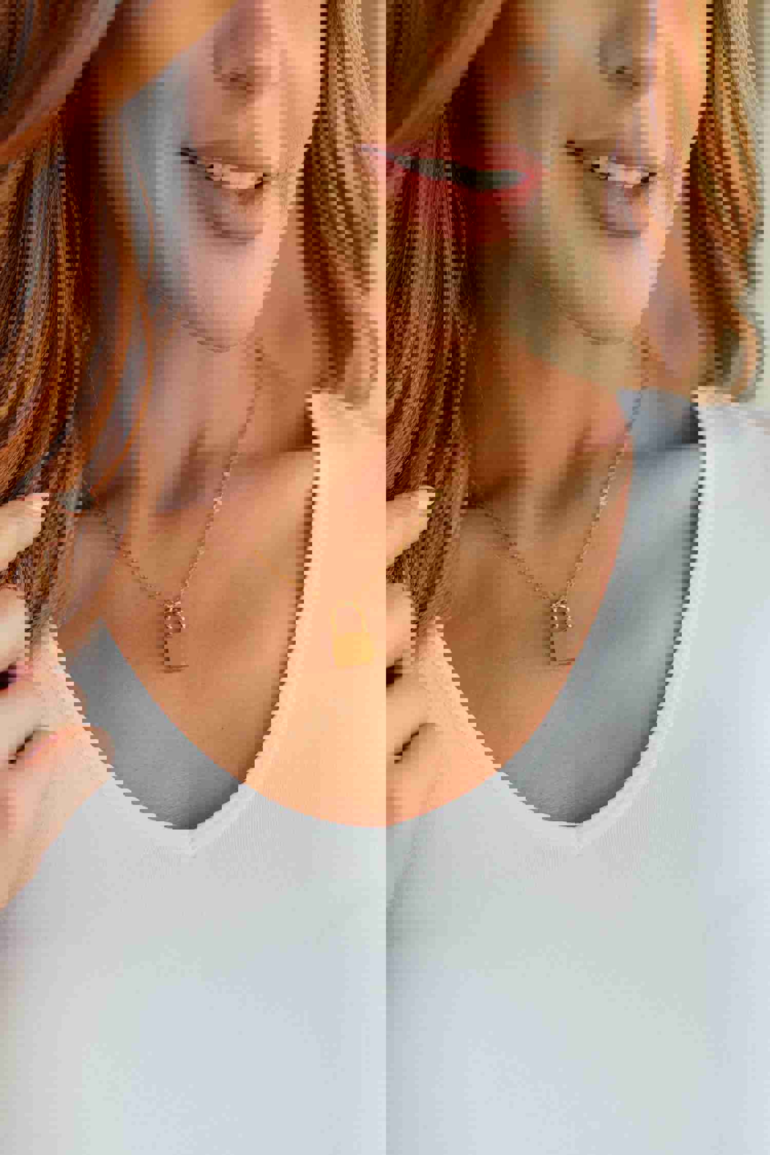 Lock it Up Lock Pendant Necklace