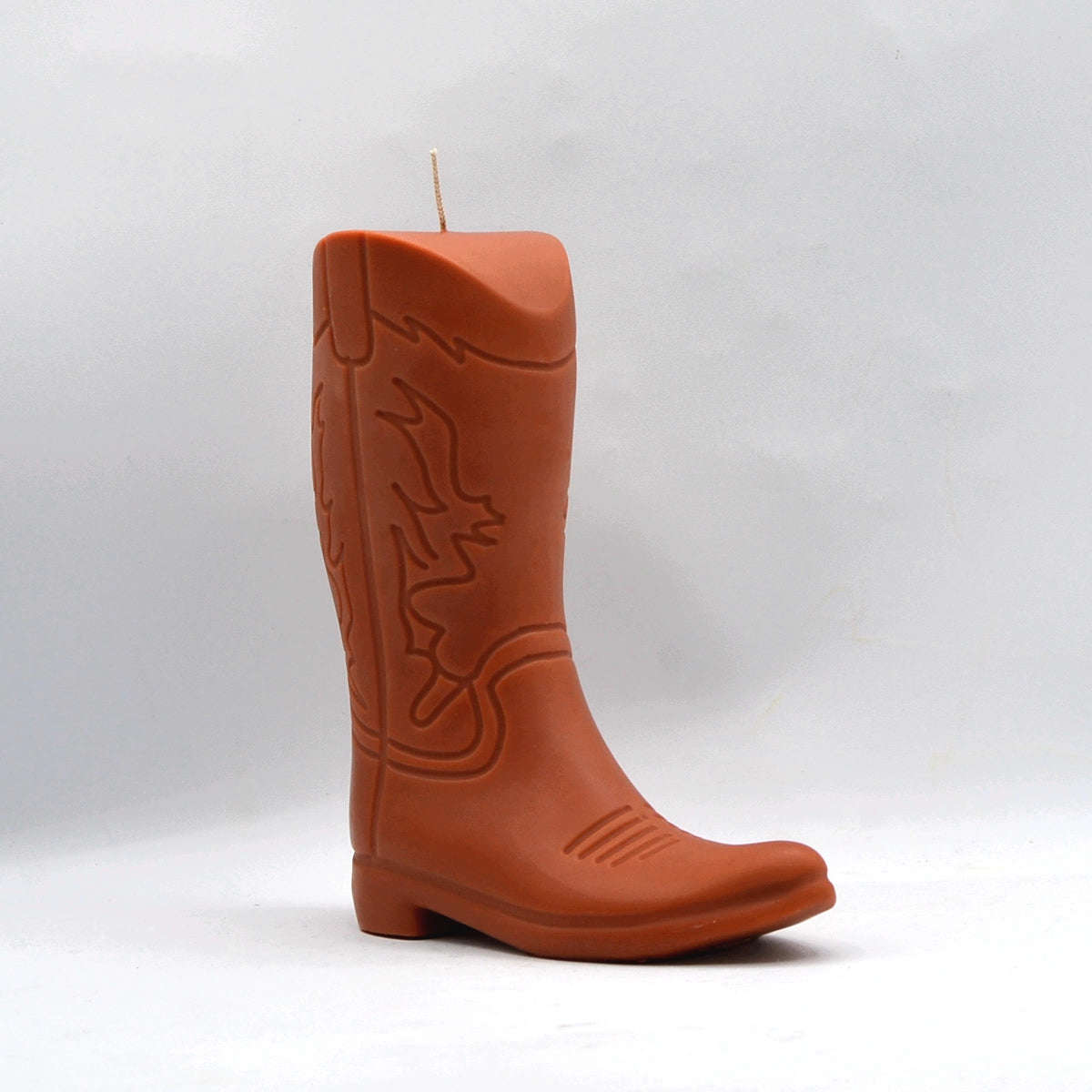 Cowboy Boot Candle - Decorative Soy Beeswax Blend