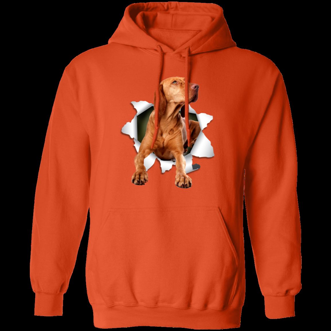 VIZSLA 3D LADIES Pullover Hoodie - 8 oz Cotton/Poly Blend