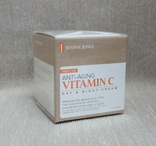 Joanne Jones Skincare Anti Aging Vitamin C Day & Night Facial Cream 2 oz