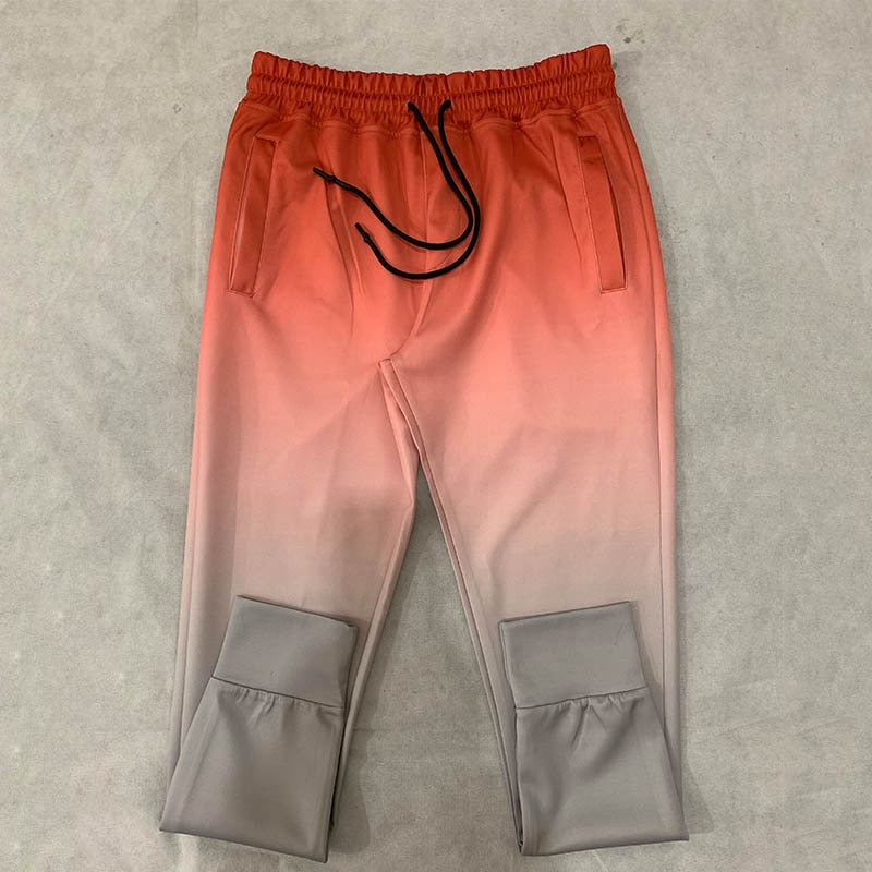 New Gradient Autumn Gyms Men Joggers Sweatpants - High Quality Bodybuilding Pants