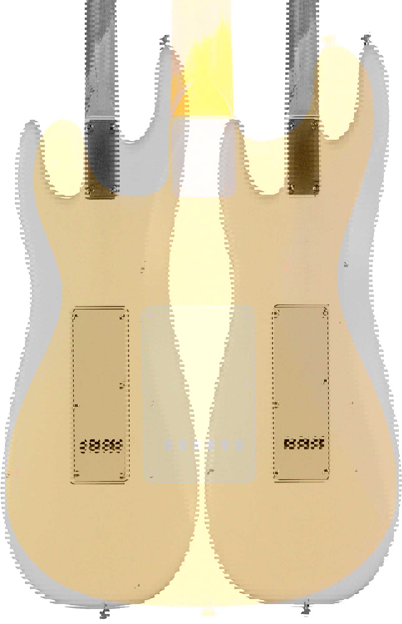 Nash S-63 Guitar, Aged Olympic White, Light Aging - Vintage Strat Model with Modern Features