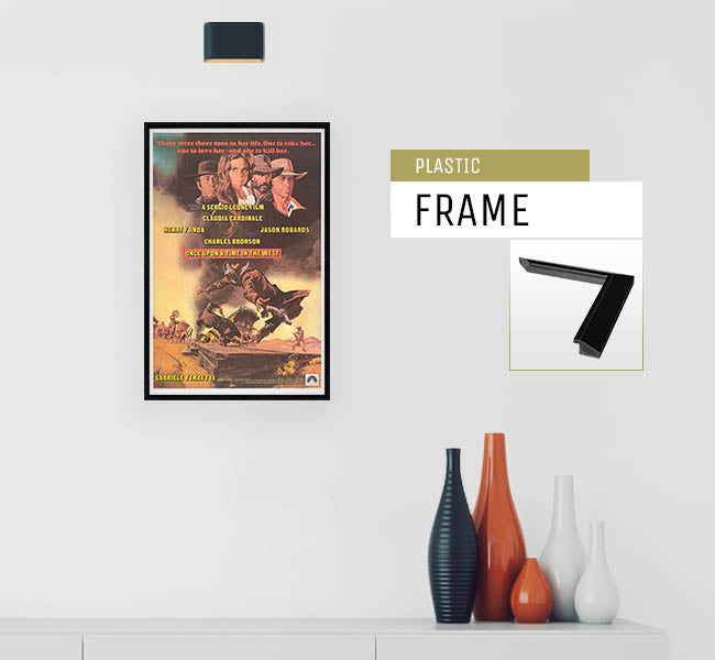 Once Upon a Time in the West - 11 x 17 Movie Poster (1968 Reprint, Western & Adventure)