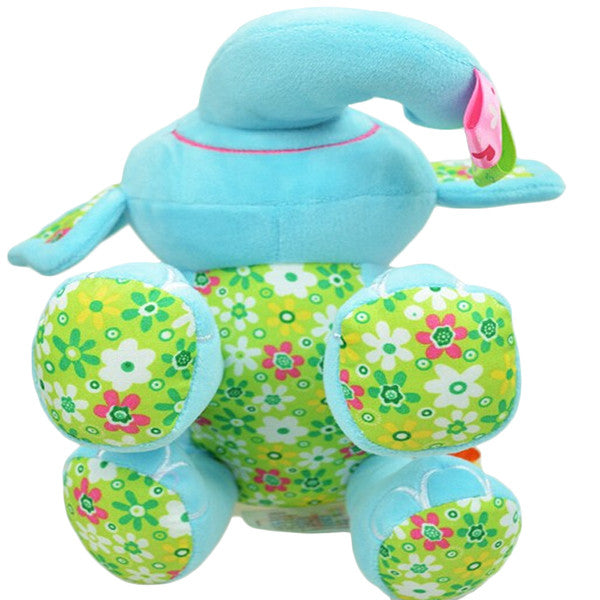 Cute Plush Lullaby Musical Elephant Toy for Baby
