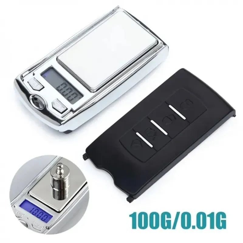 Portable Mini Digital Pocket Scale for Gold, Jewelry, and Food