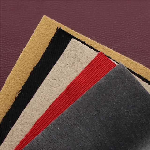 Wine Red Faux Leather Sheet Pack (5 Sheets) for DIY Crafts