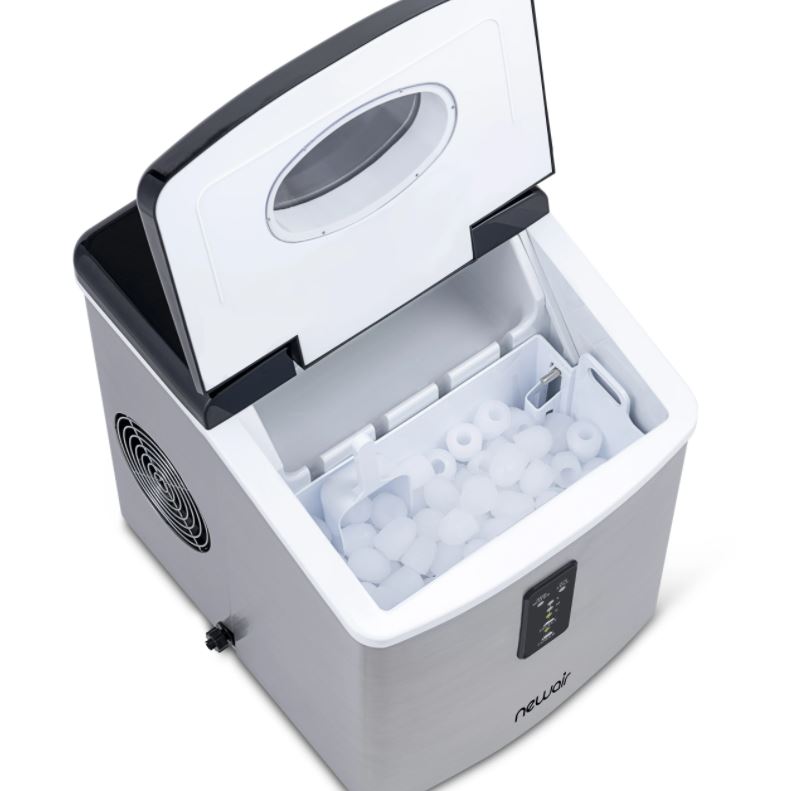 Newair Countertop Ice Maker - 28 lbs. Daily Output, 3 Ice Sizes, BPA-Free