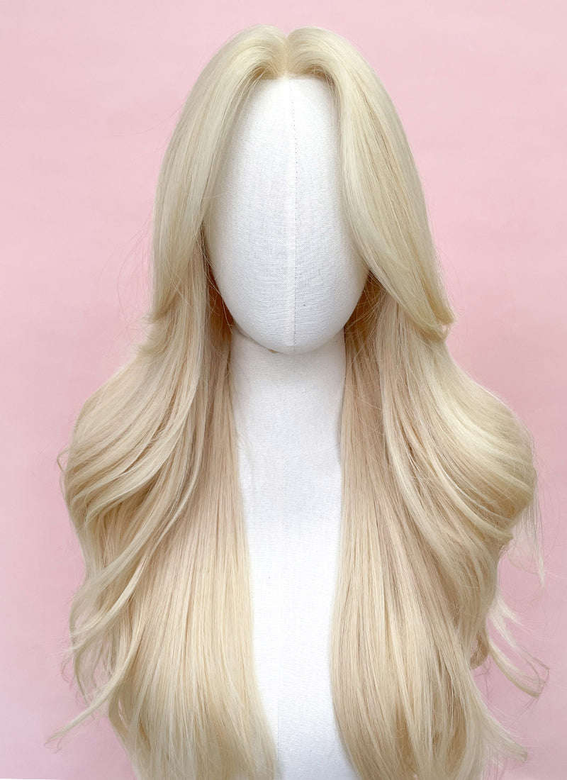 Barbie Long Wavy Light Blonde Lace Front Synthetic Hair Wig LF3299A