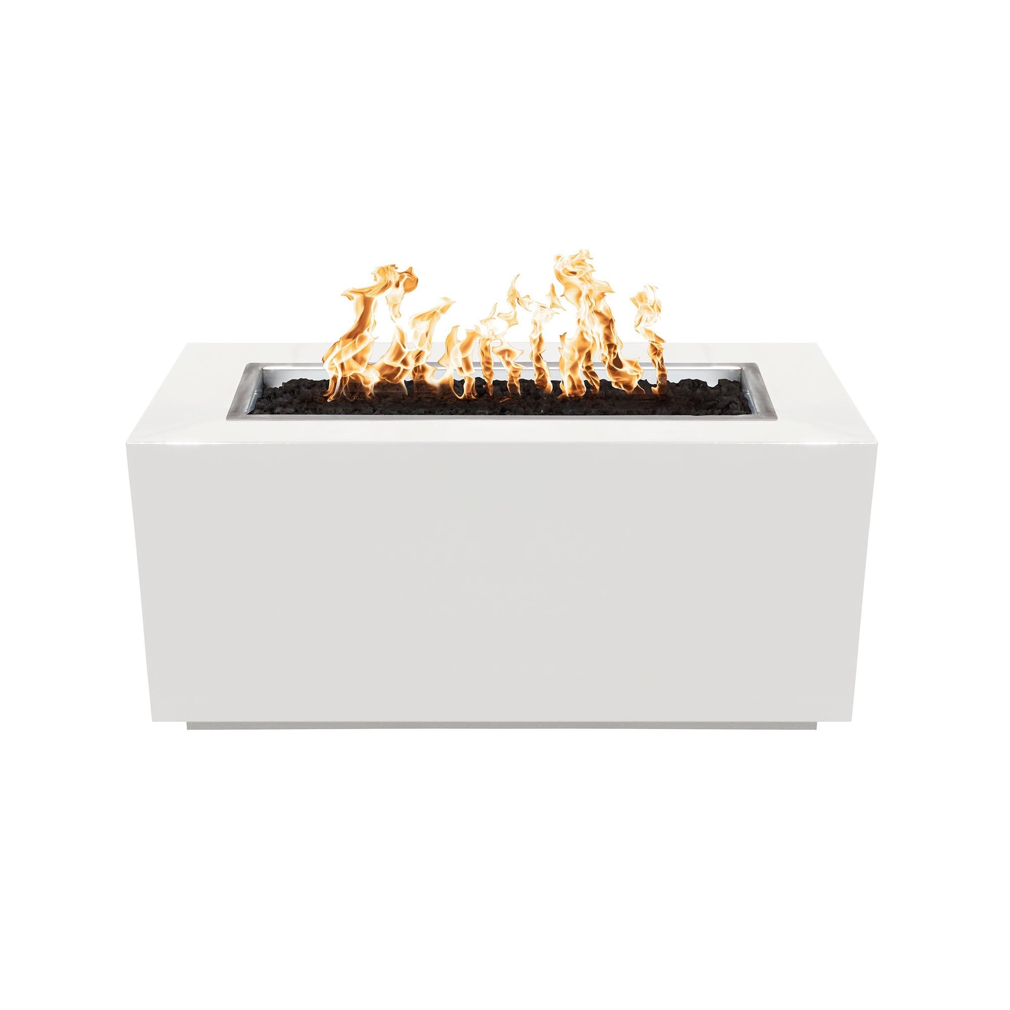 Outdoor Plus Pismo Rectangle Fire Pit in Powder Coated Steel with Free Cover