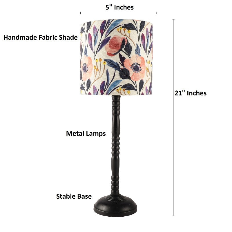 BTR CRAFTS Leafy Vines Metal Table Lamp Set of 2 (Bulb not Included)