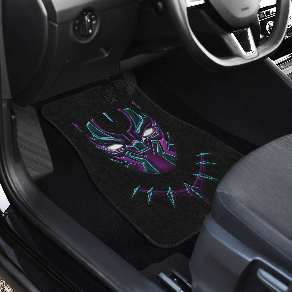 Black Panther Custom Printed Car Floor Mats - Ci221104-04q