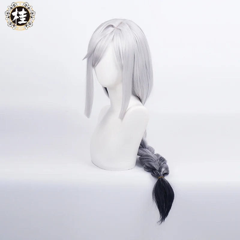 UWOWO Shenhe Cosplay Costume - Genshin Impact Maid Dress for Halloween & RolePlay