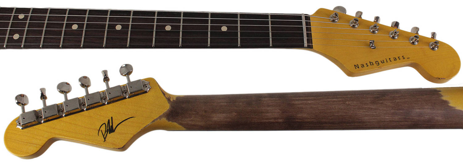 Nash S-63 Guitar, Lake Placid Blue, Light Aging