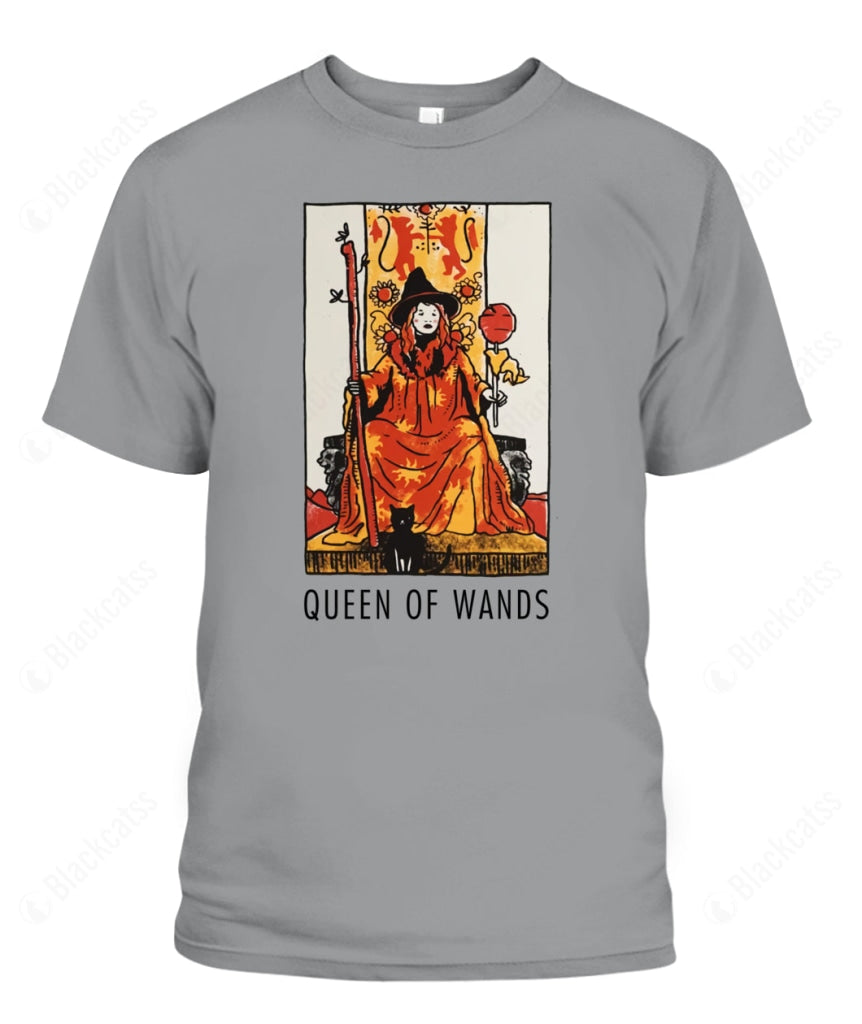 Hocus Pocus Tarot Card King Of Wands Custom Graphic T-Shirt