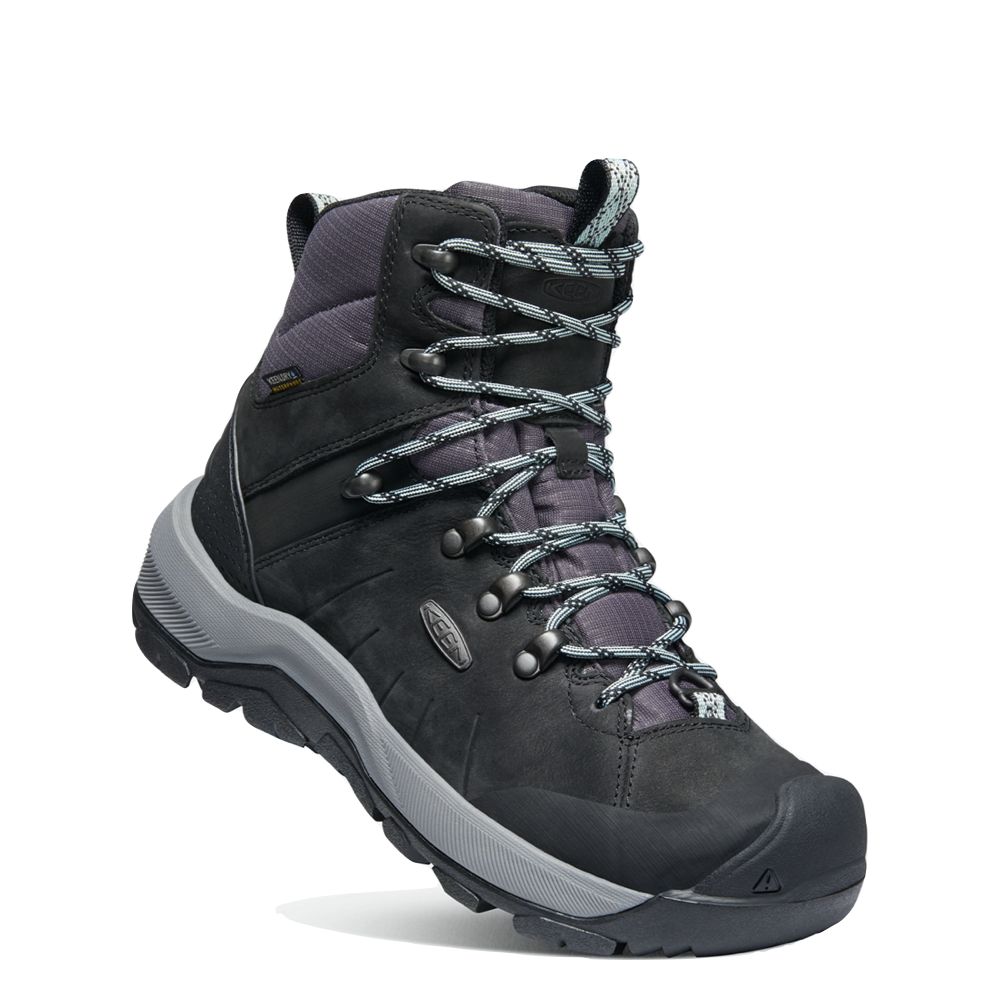 KEEN Women's Revel IV Mid Waterproof Boot - Black
