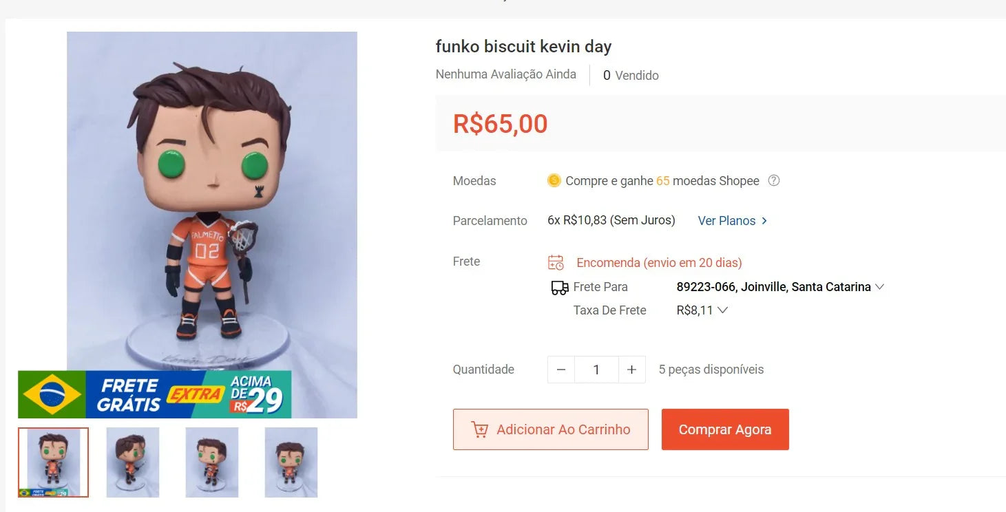 Funko Biscuit Handmade Collectibles - Set of 8 Unique Characters