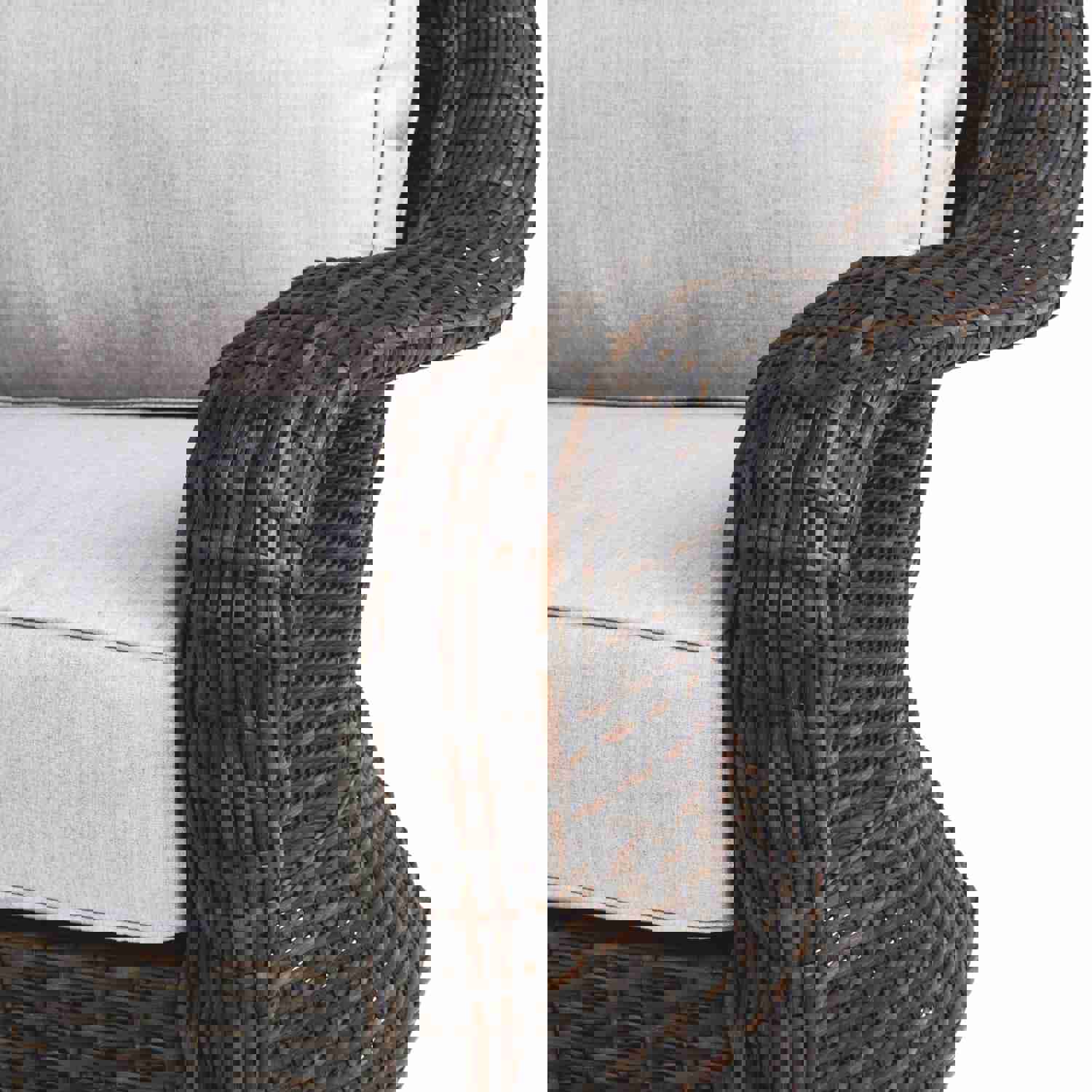 Waverly Outdoor Fire Pit Table Set with 4 Fixed Chairs