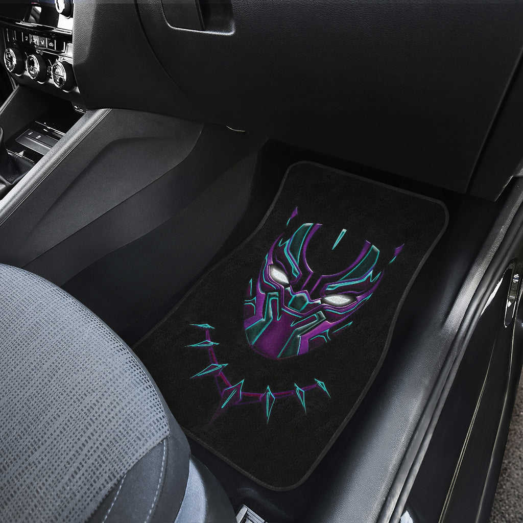 Black Panther Custom Printed Car Floor Mats - Ci221104-04q
