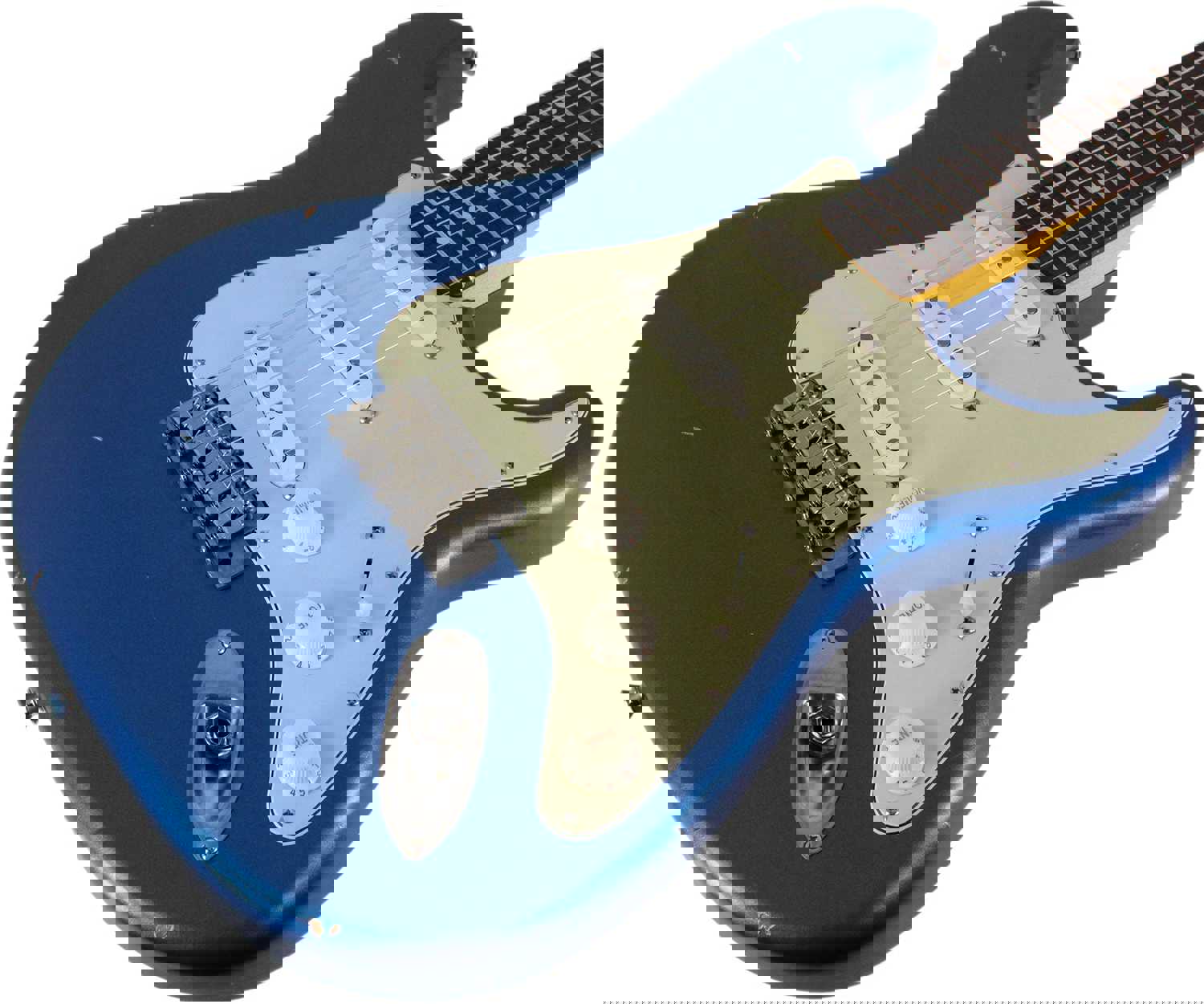 Nash S-63 Guitar, Lake Placid Blue, Light Aging