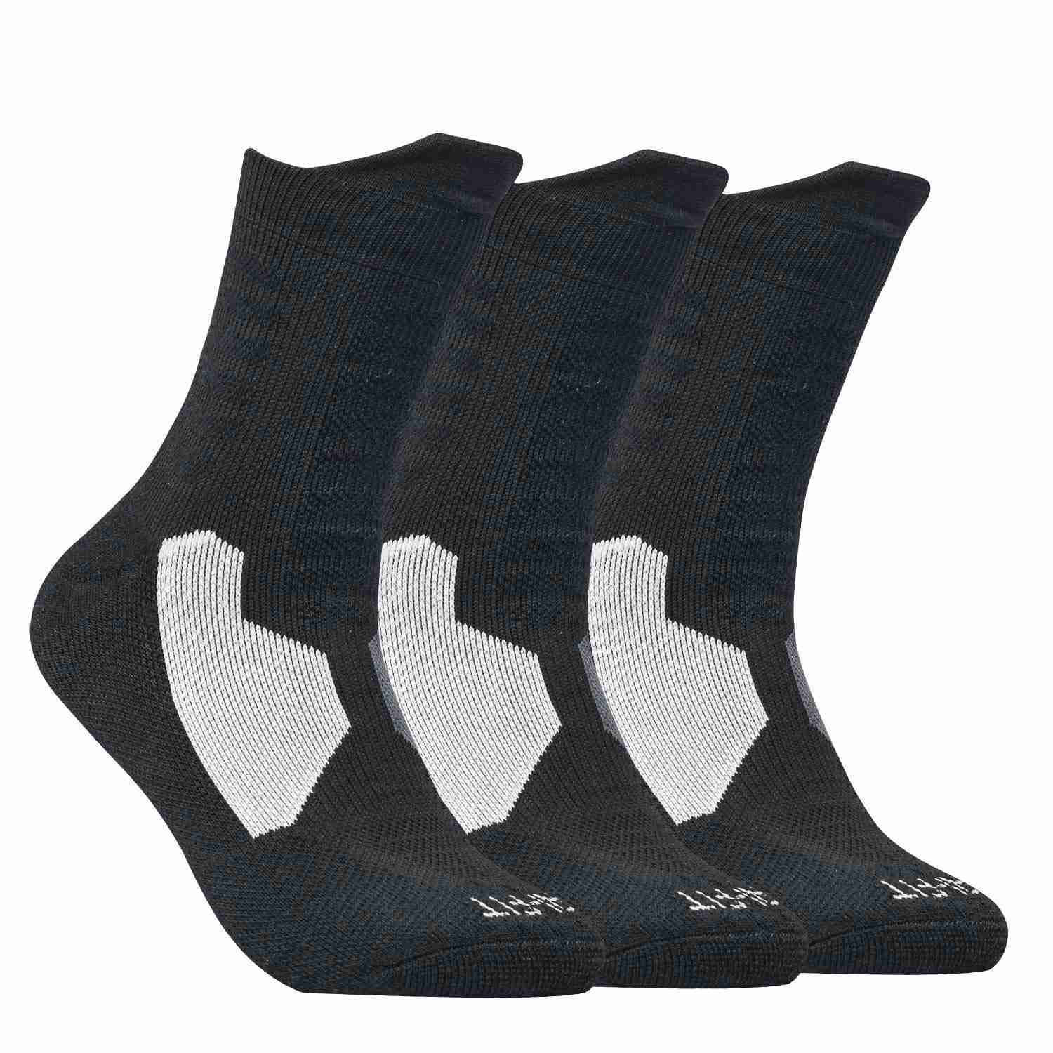 DISILE Elite Basketball Socks - Cushioned Dri-Fit Athletic Crew Socks for Men & Women