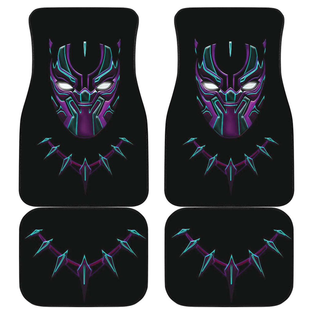 Black Panther Custom Printed Car Floor Mats - Ci221104-04q
