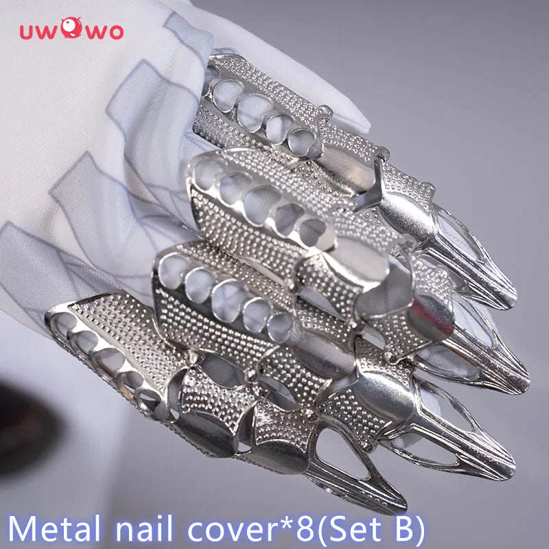 UWOWO Genshin Impact Rosaria Cosplay Costume Full Set for Halloween