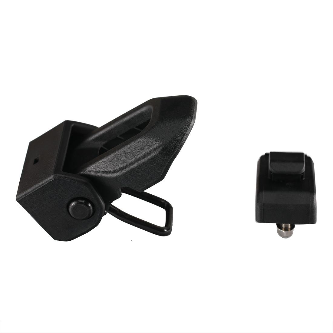 MAD BABOON 1 Pair of 18-23 JEEP WRANGLER JL Hood Latch Hood Catch Buckle Kit Black with Lock