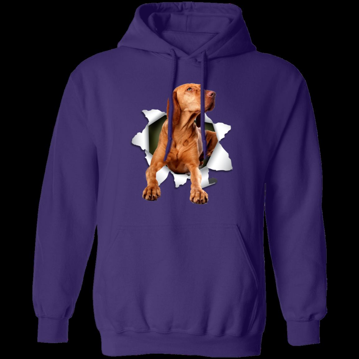 VIZSLA 3D LADIES Pullover Hoodie - 8 oz Cotton/Poly Blend