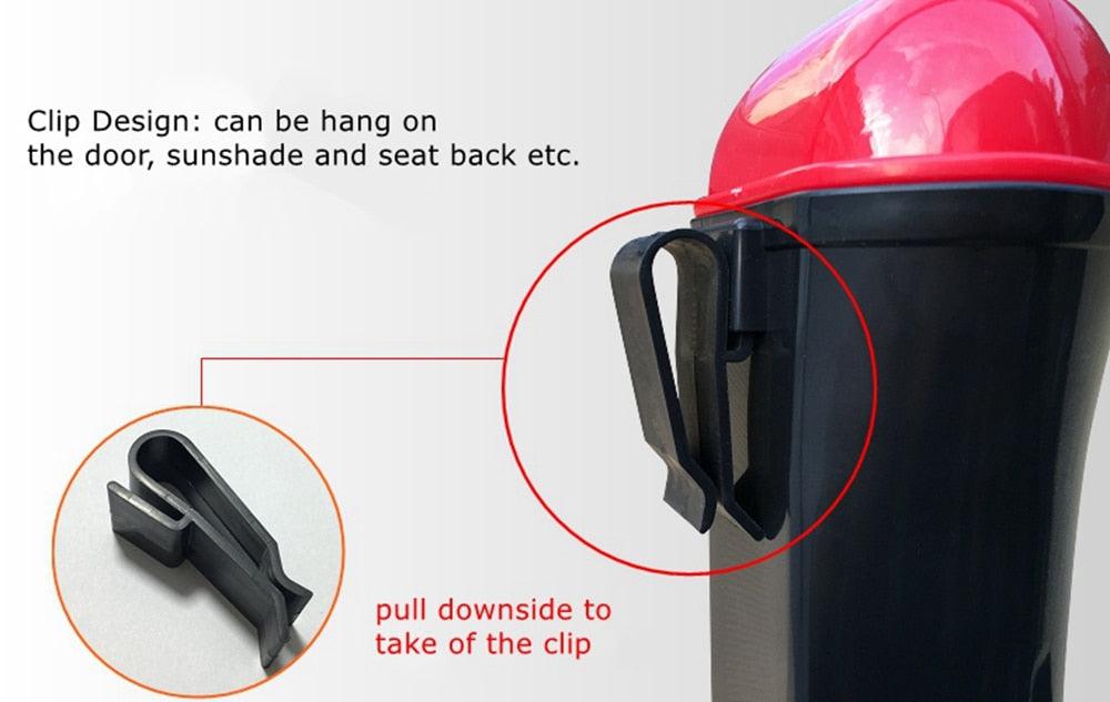 Car Trash Can Organizer - Auto Door Seat Back Storage Bag for Garbage and Paper