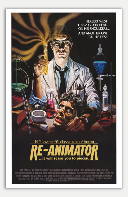 Re-animator - 11 x 17 Movie Poster (1985 Reprint)