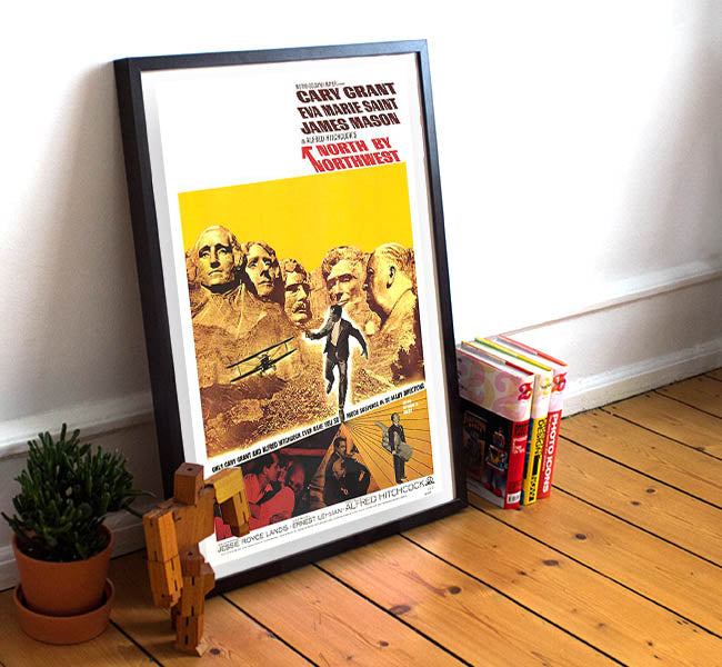 North By Northwest - 11 x 17 Movie Poster (Reprint, 1959)